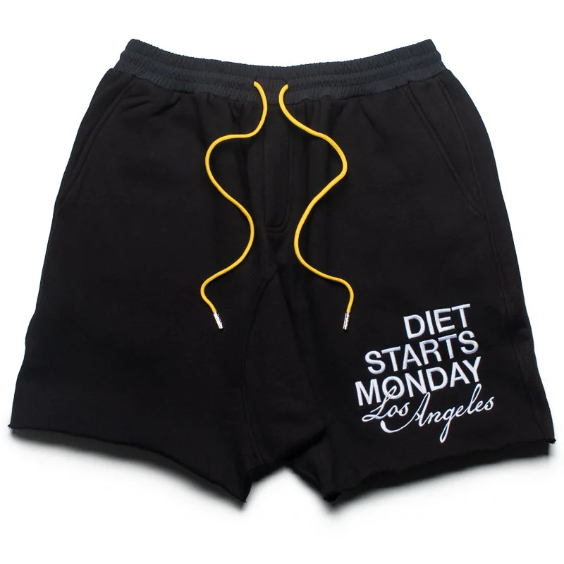 Cozy Fitting Diet Starts Monday DSMLA Ace Shorts - Black