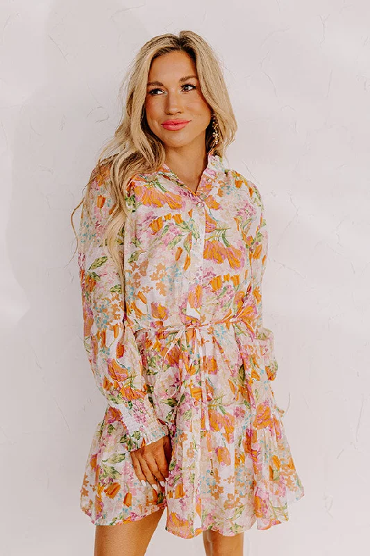 Fashion And Simplicity Eyes On Paradise Floral Dress