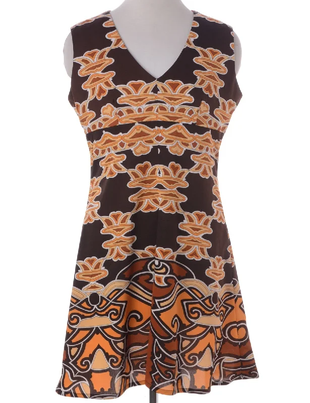 Printed Patterns Label Vivienne Short Dress