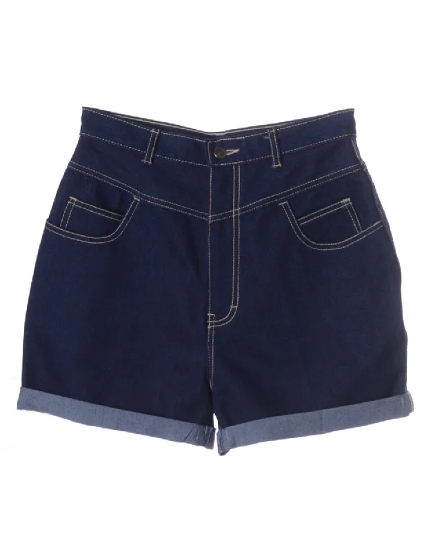 Cozy Lifestyle Label Willow Rolled Hem Denim Shorts