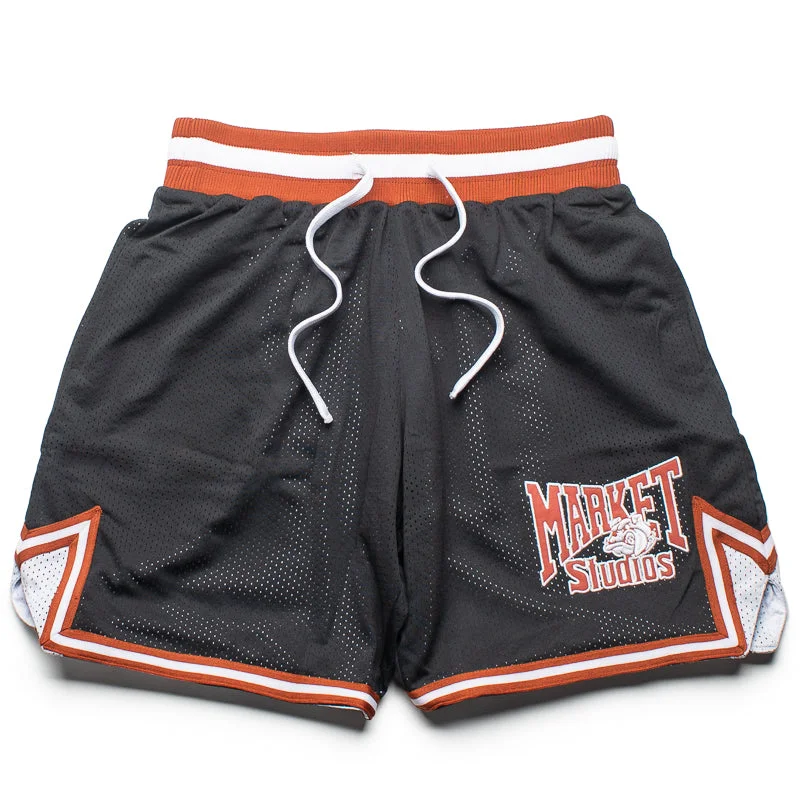 Spiritual Vitality Market Bulldogs Mesh Shorts - Black