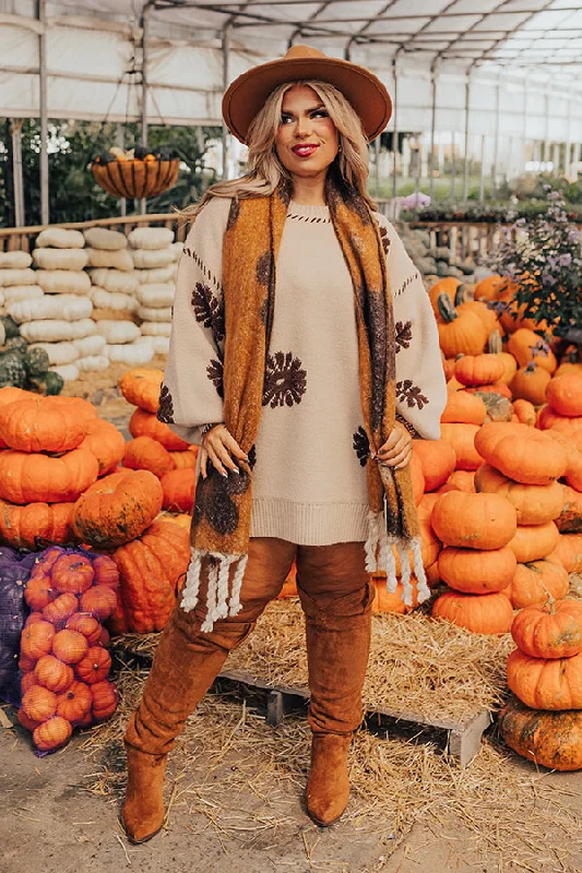 Luxe Comfort Nantucket Chill Sweater Dress Curves