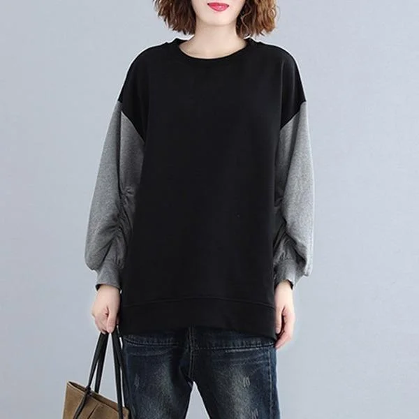 Smart Comfort New Arrival 2020 Simple Style Female Oversized Loose Casual Pullovers Hoodies