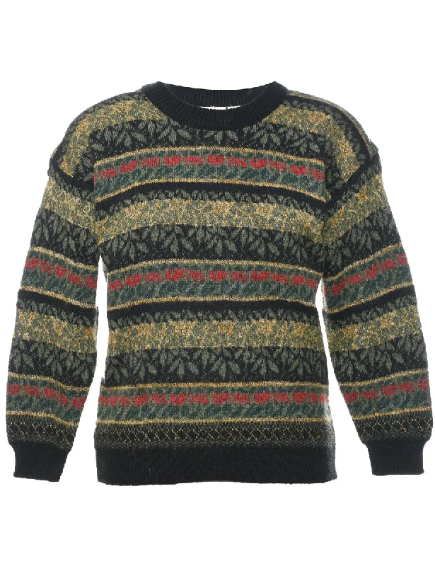 Casual Comfort Wear Nordic Jumper - M