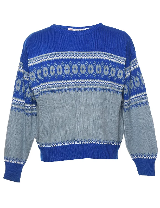 Casual And Versatile Nordic Jumper - S