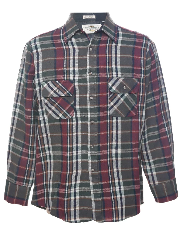 Practical Style Northwest Territory Checked Shirt - M