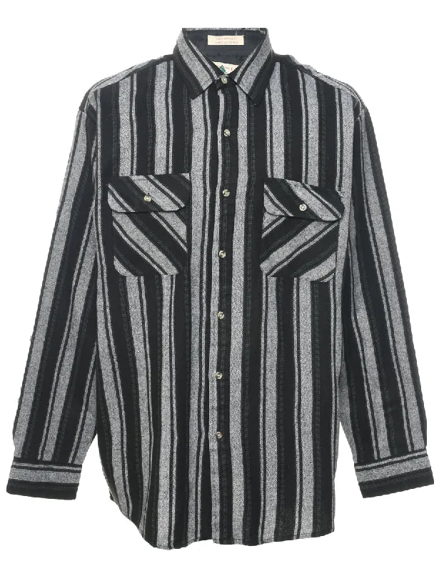 High Street Fashion Northwest Territory Striped Shirt - XL
