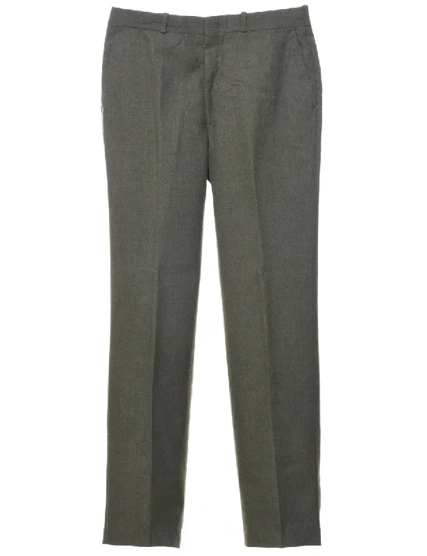 Fashion Elements Olive Green Trousers - W31 L32