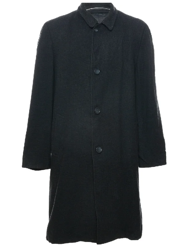 Urban Style Olive Green Wool Coat - XL