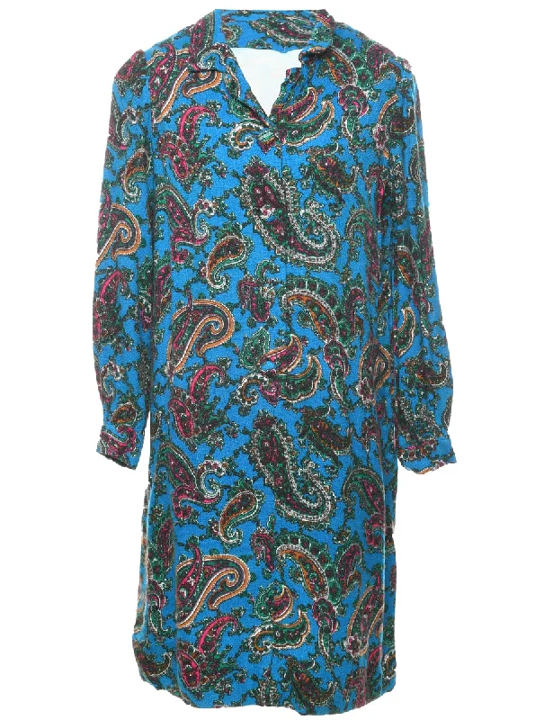 Urban Design Sense Paisley Print Dress - M