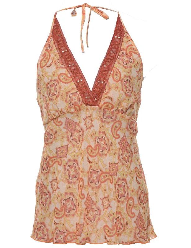 Versatile Outfits Paisley Top - XS