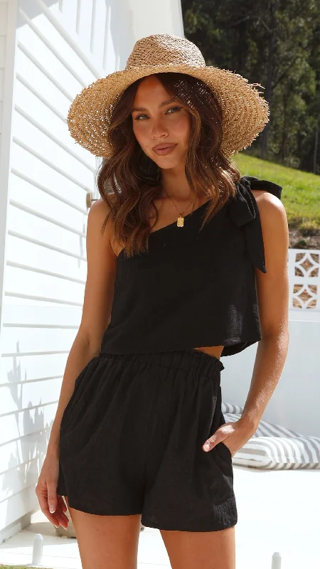 Exquisite Design Paula Shorts - Black