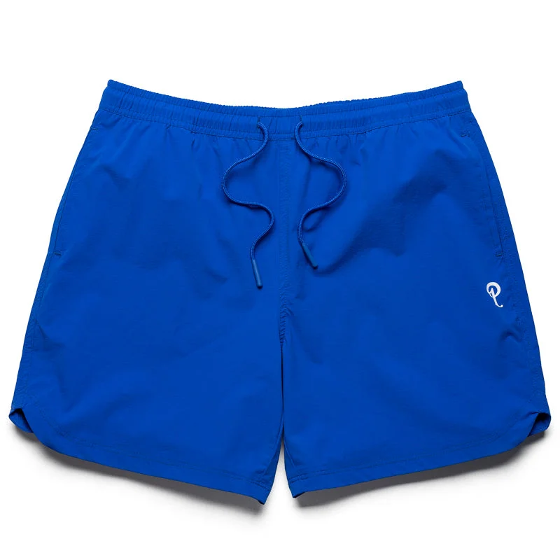 High-end Fashion Politics Stride Shorts - Cobalt