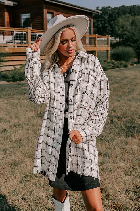 Casual Chic Wear Prettiest In Plaid Tunic Dress