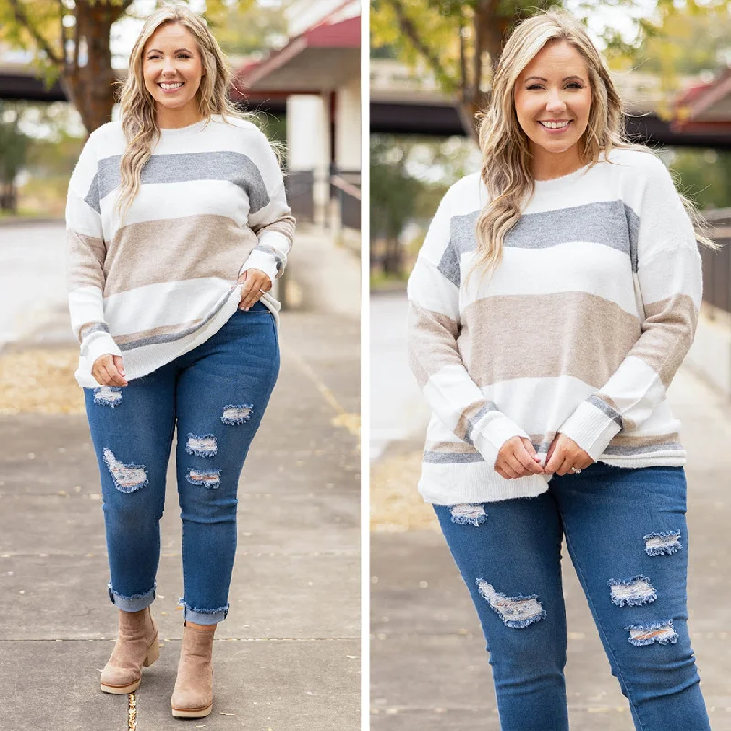 Sports And Leisure Remember To Dream Sweater, Cream