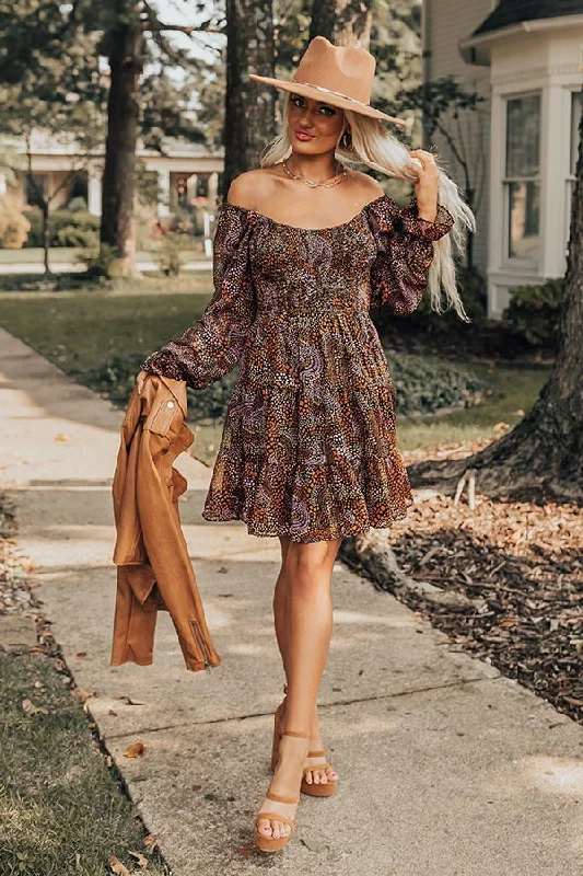 Celebrity Style Surprise Visit Babydoll Dress