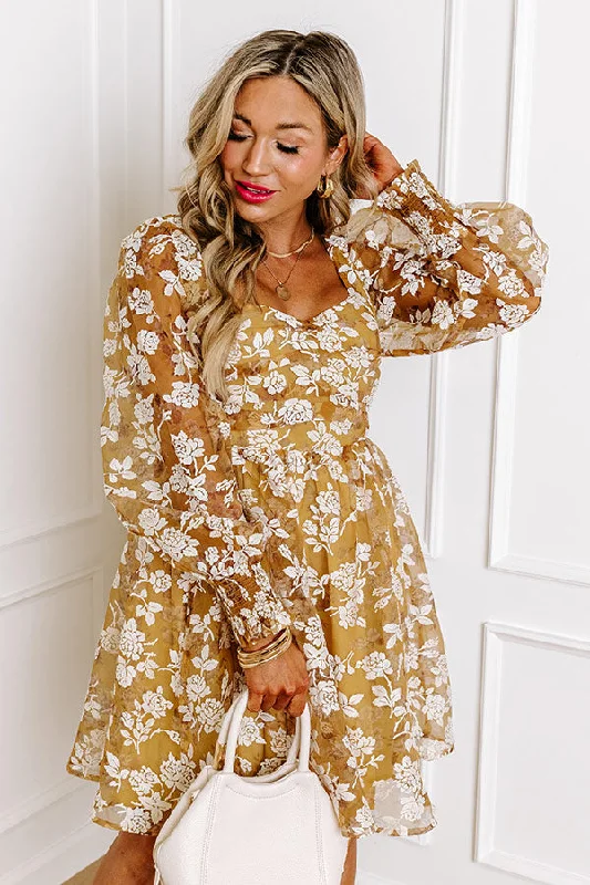 Design And Tailoring Sweet Sayings Mini Dress