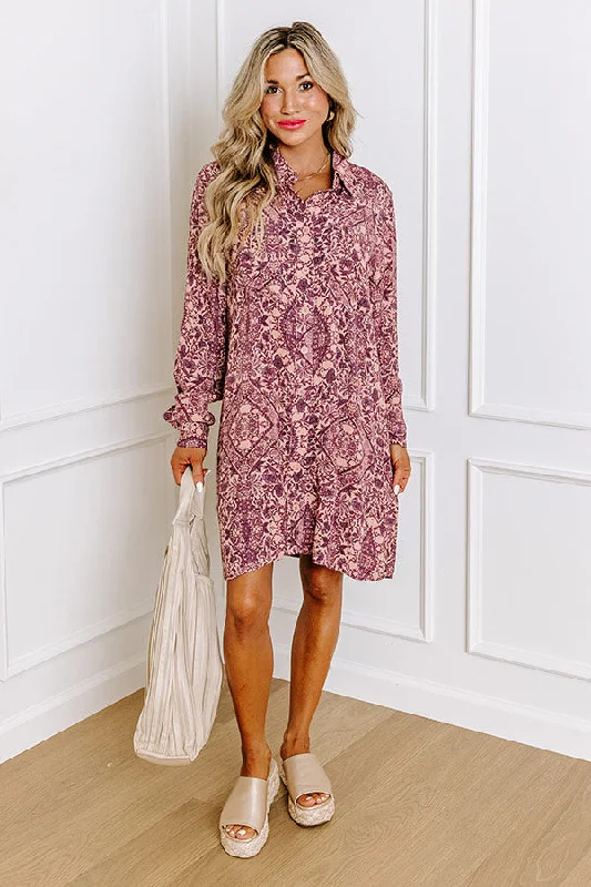 Relaxed And Casual Sweetest Anticipation Mini Dress