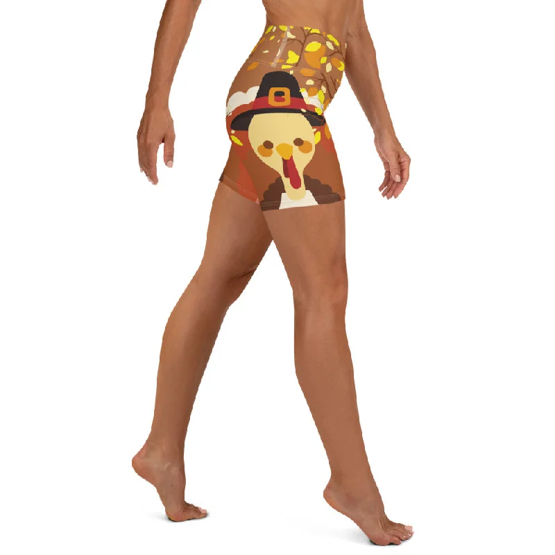 Celebrity Picks Thanksgiving Yoga Shorts