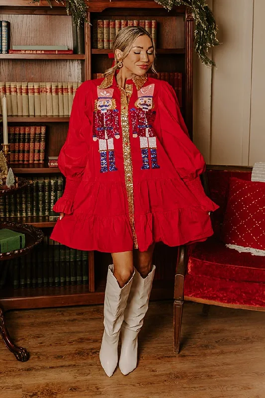Exquisite Design The Nutcracker Sequin Mini Dress
